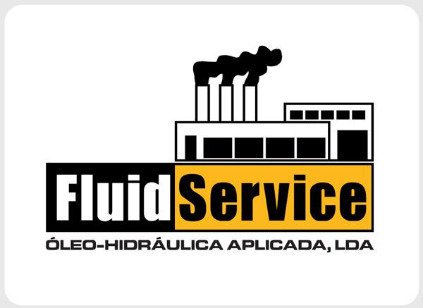Design da marca logótipo FLUIDSERVICE